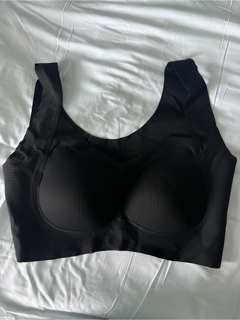 Comfort Contour Wireless Bra - Black